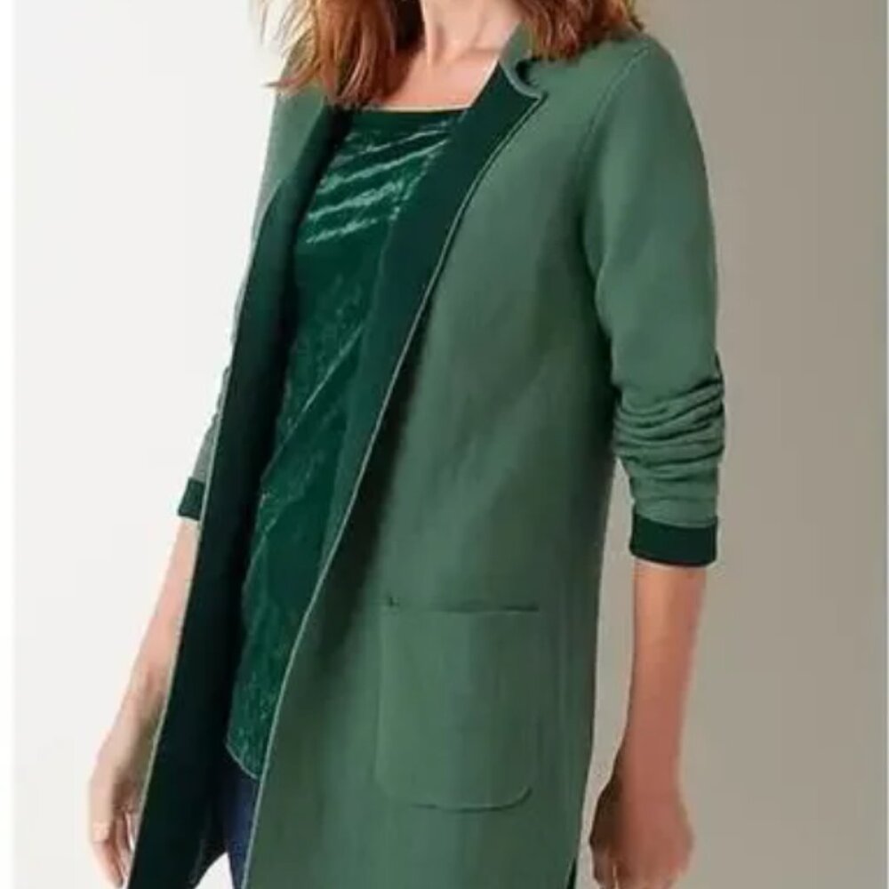 J. Jill "MAJESTIC" Open Front Cardigan - Picture 5 of 16